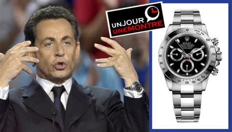 rolex 40 ans sarkozy|rolex 16h37.